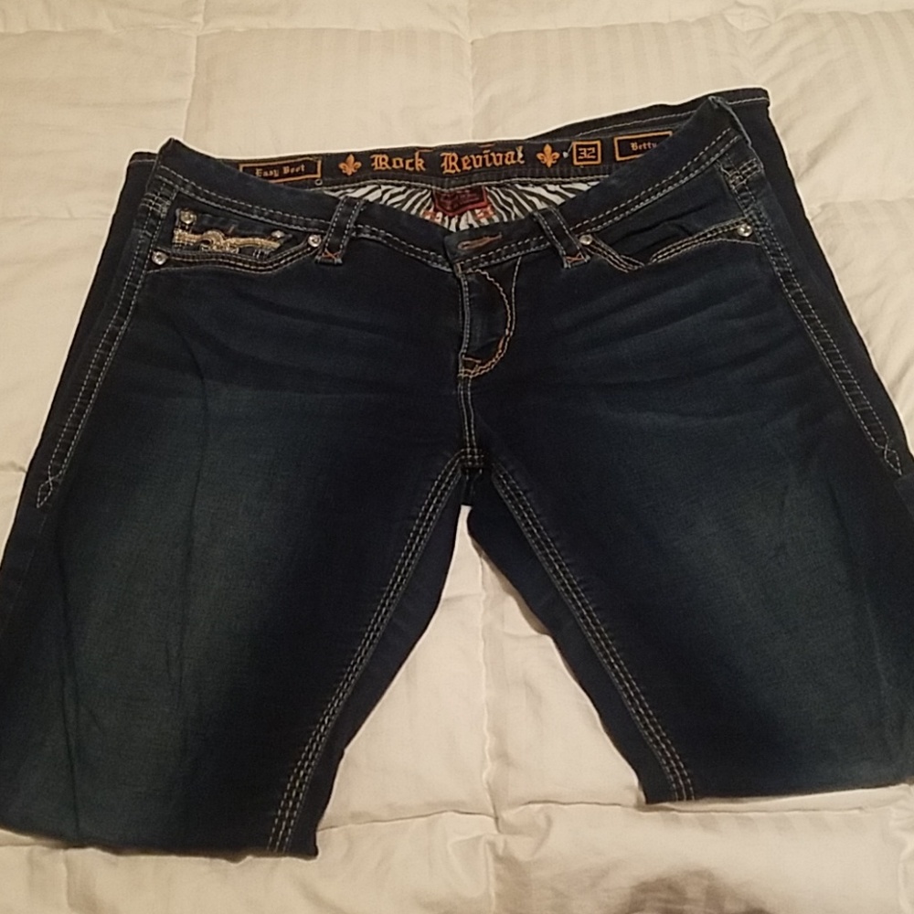 Dark wash jeans